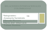 RELACIONES INTERNACIONALES COLOMBIANAS