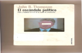 El Escndalo  Pol­tico. John B. Thompson
