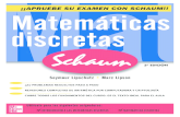 Matematicas discretas   schawm 3ed