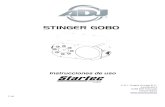 Instrucciones de uso - ADJ Products, LLC â€“ â€“ Stinger Gobo Manual de instrucciones 2 آ©2013 ADJ Products,