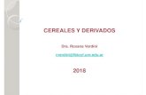 2018-B-CEREALES Y DERIVADOS - LOS CEREALESLOS CEREALES Los cereales son las semillas o granos comestibles