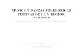 MUSICA Y DANZAS FOLKLORICAS FESTIVAS DE LA V MUSICA Y DANZAS FOLKLORICAS FESTIVAS DE LA V REGION. 13