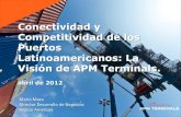 Conectividad y Competitividad de los Puertos ...aapa.files.cms-plus.com/SeminarPresentations... ¢â‚¬¢Estabilidad