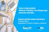 Curso virtual gratuito Reforma Tributaria: Un enfoque para ... Que hayan sido descontados como aportes