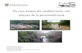 Els rius temporals mediterranis i els efectes de la ... Els rius temporals sأ³n corrents dâ€™aigua amb