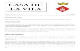 CASA DE LA VILA - @download/file/Full 86.pdf Full informatiu n£›m. 86 Mar£§ 2015 Benvolguts ve£¯ns i