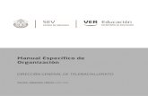 Manual Espec£­fico de Organizaci£³n 2018-11-28¢  DIRECCI£â€œN GENERAL DE TELEBACHILLERATO 6 MANUAL ESPEC£†FICO