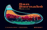 Programa San Bernab£© 2 12 13 19,15 18,30 20,00 20,00 20,15 Premios Eco Vino X Cata Popular Desfile