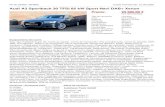 Audi A3 Sportback 30 TFSI sport Navi Xenon Sitzheizung acondicionado, Llanta de aleaciأ³n, ESP, ABS,