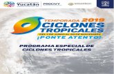PROGRAMA ESPECIAL DE CICLONES a) Resumen hist£³rico de los ciclones tropicales 1851-2018, 11 b) Resumen