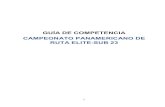 GUأچA DE COMPETENCIA CAMPEONATO PANAMERICANO DE 2019-04-29آ  estructura acadأ©mica, cientأ­fica y tecnolأ³gica