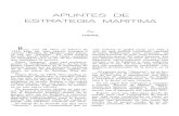 APUNTES DE ESTRATEGIA MARITIMA - Revista de Marina APUNTES DE ESTRATEGIA MARITIMA Por TORWIL Hace casi