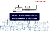 Embalaje Flexible MIS | ERP Software Software MIS|ERP para Embalaje Flexible W W W . S I S T R A D E