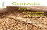 CEREALES - Agro- CEREALES 2018 3¢¾ estimaci£³n cosecha de cereales 2018. 4 de octubre de 2018 . Cooperativas