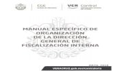 MANUAL ESPECأچFICO DE ORGANIZACIأ“N DELA ... ... Manual Especأ­fico de Organizaciأ³n Direcciأ³n General