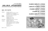 CILINDRO COMPLETO 4-STROKE COMPLETE CYLINDER 4 cilindro completo 4-stroke instrucciones de montaje 08/2007