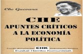 Che 2019-12-07¢  Che Guevara 1 APUNTES( CR£†TICOS( A( LA( ECONOM£†A(POL£†TICA(! ERNESTO'CHE'GUEVARA'