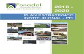 PLAN ESTRATEGICO INSTITUCIONAL - PEI 2016 - 2020 plan estrategico institucional - pei desarrollo humano