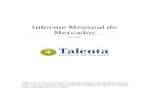 Informe Mensual de Mercados - Talenta Gestion Informe Mensual de Mercados Enero 2017 Anأ،lisis e informe