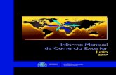 Informe Mensual de Comercio ... Informe Mensual de Comercio Exterior. Junio 2017 2 RESUMEN EJECUTIVO