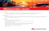 Brochure COmercio Exterior y Aduanas - Inicio laborar en aduanas y logأ­stica. COMERCIO EXTERIOR Y ADUANAS