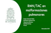 RMN/TAC en malformaciones 2019-12-15آ  malformaciones pulmonares congأ©nitas debido a su buen rendimiento