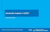 Resoluci£³n Conjunta 1-E/2017 - Argentina 1% 1% Fabricaci£³n de productos de pl£Œstico. Fabricaci£³n