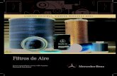 Filtros de Aire - Los filtros de Aire Mercedes-Benz, mantienen una eficiencia de filtrado del 99.99%,