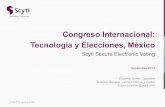 Congreso Internacional: Tecnologأ­a y Elecciones, ... soluciones de gestiأ³n para modernizaciأ³n electoral