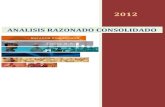 ANALISIS RAZONADO CONSOLIDADO 2. ANALISIS DE RESULTADOS Ganancia Consolidada (Utilidad neta) La Ganancia