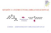 Estruturas organizacionales