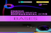 Bases PREMIO ECOEFICIENCIA 2013