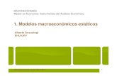 1.- Modelos Macroeconomicos Estaticos