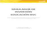 GUÍA - SIMULADOR DE INVERSIÒN EDUCACIÒN BVC