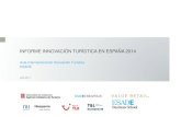 INFORME: Innovaci³n Tur­stica 2014