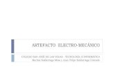 Artefacto electro mecnico
