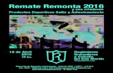 Catlogo Remate Remonta 2016
