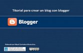 Titorial: blogs con Blogger
