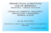 Perspectivas climticas 2014 2015 ing. agr. r. besa ga ago14