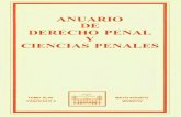 ANUARIO DE DERECHO PENAL y CIENCIAS 2016-11-09آ  ANUARIO DE DERECHO PENAL Y CIENCIAS PENALES Editado