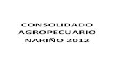 Consolidado agropecuario 2012