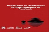 Reflexiones de Acadأ©micos Latinoamericanos en Pandemia Reflexiones de Acadأ©micos Latinoamericanos