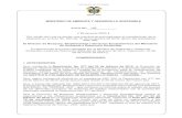 MINISTERIO DE AMBIENTE Y DESARROLLO SOSTENIBLE 2020. 7. 13.¢  desarrollo sostenible. Que el numeral