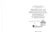 Tecnicas de Organizacion Sistemas y Metodos