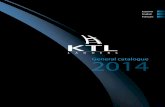 Catlogo general de escaleras de aluminio KTL -  2014