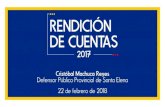 RENDICI£â€œN DE CUENTAS 2018. 10. 19.¢  Universidad Estatal Pen£­nsula de Santa Elena V£­a Santa Elena