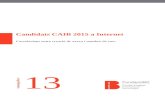 Candidats CAIB 2015 a Internet - Candidats CAIB 2015 a Internet Correlacions entre creaciأ³ de xarxa