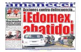 4 Junio 2014, Acciones contra delincuencia... Edomex, abatido!
