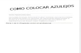AUTOCONSTRUCCI“N-COLOCAR AZULEJOS