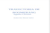Agatha Christie - Trayectoria de Boomerang